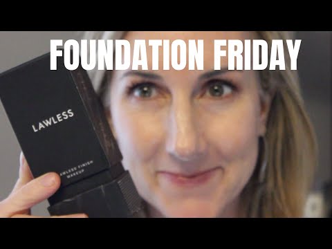 FOUNDATION FRIDAY - LAWLESS Woke Up Like This Flawless Finish Foundation- Mature, Dry Skin Review Video