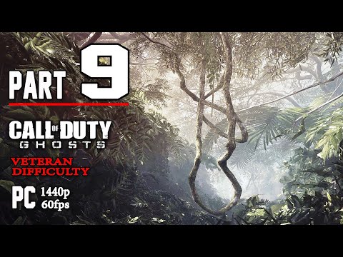 CALL OF DUTY Ghosts | Veteran Gameplay Walkthrough Part 9 "The Hunted" (PC) No Commentary