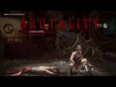Mortal Kombat 11 MIRROR MATCH SONYA - BUT HE WAS SALTY AF