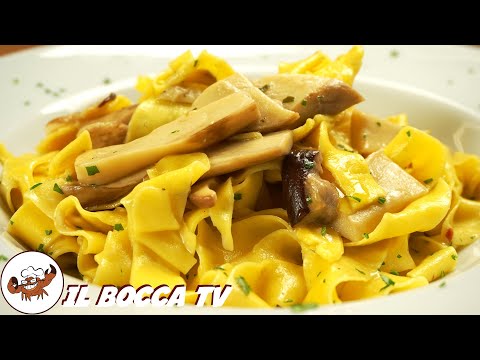 423 - Tagliatelle ai funghi porcini...e poi partono i violini! - @IlBoccaTV ft @CasaPappagallo