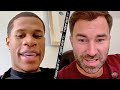 DEVIN HANEY TELLS EDDIE HEARN "LOMA DID NOTHING FOR 7 ROUNDS! GERVONTA LOOKED PHENOMENAL!"