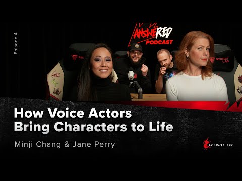 AnsweRED Podcast Episode 4 | How Do Voice Actors Bring Characters to Life