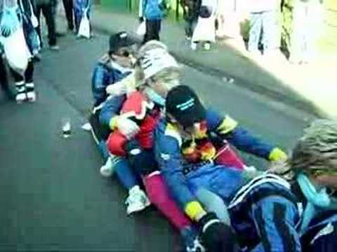 Die Senioren des FC Bergheim 2000 beim "Rudern" ;-)