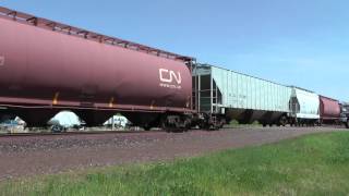 preview picture of video 'CN 8932 North near Saginaw, MN'