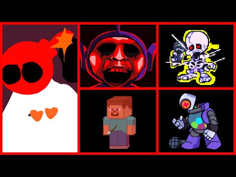 The Best Game Over Screen Compilation in FNF - Friday Night Funkin