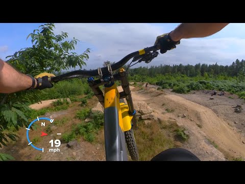 How fast is Steel City Downhill? Grenoside Woods MTB