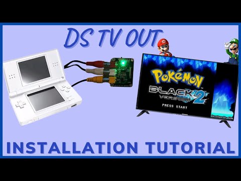 NDS TV OUT Installation Tutorial by radioactivepeter