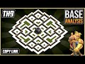 BEST INSANE TH9 HYBRID TROPHY Defense Base 2025 COC TownHall9 Hybrid Base Design Clash Of Clans