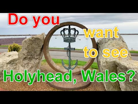Have you ever visited Holyhead, Wales? Let's walk in this town. October, 2022