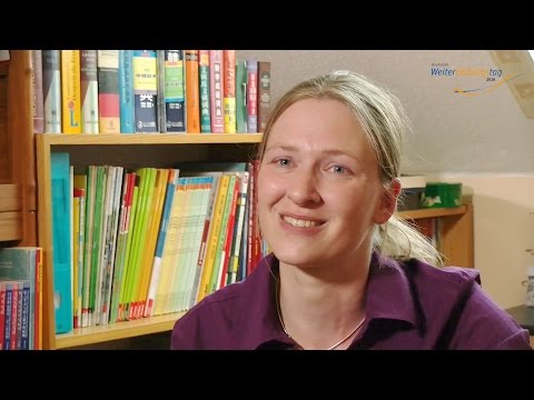 Deutscher Weiterbildungstag 2016 - Innovative Dozentin