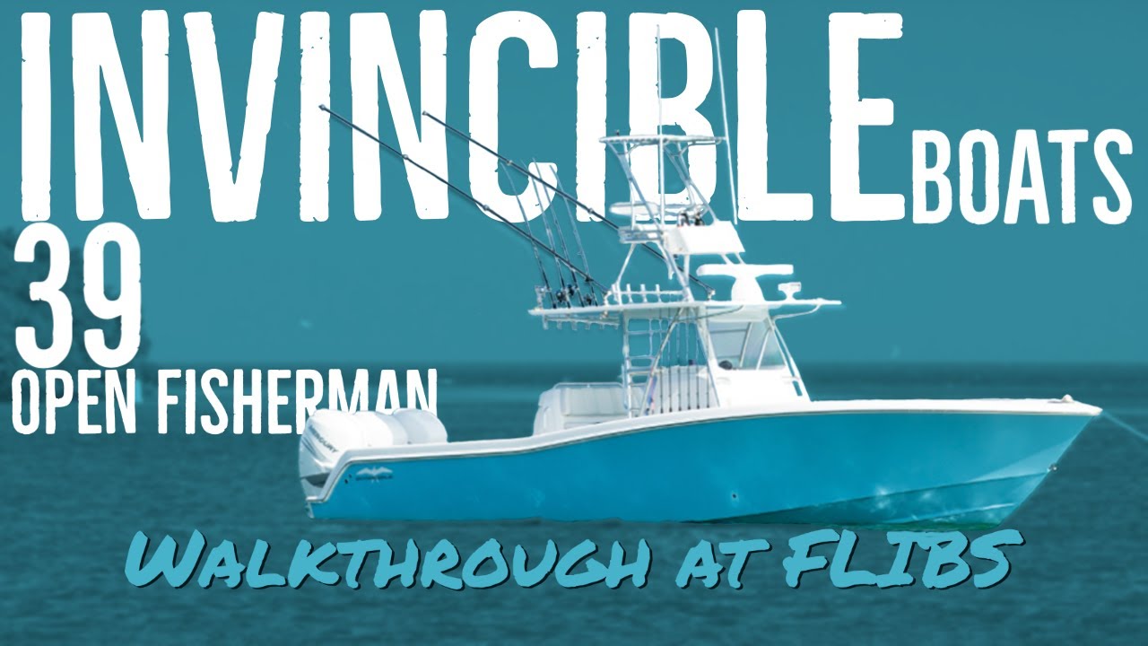 Обзор Invincible 39' Open Fisherman