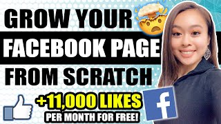 HOW TO GROW A FACEBOOK PAGE FROM SCRATCH WITH ZERO FOLLOWERS IN 2020