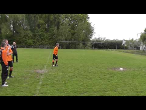 18 mei 2013 Toernooi Wieldrecht - VV De Meern C1 2e plaats Penalty Jorn