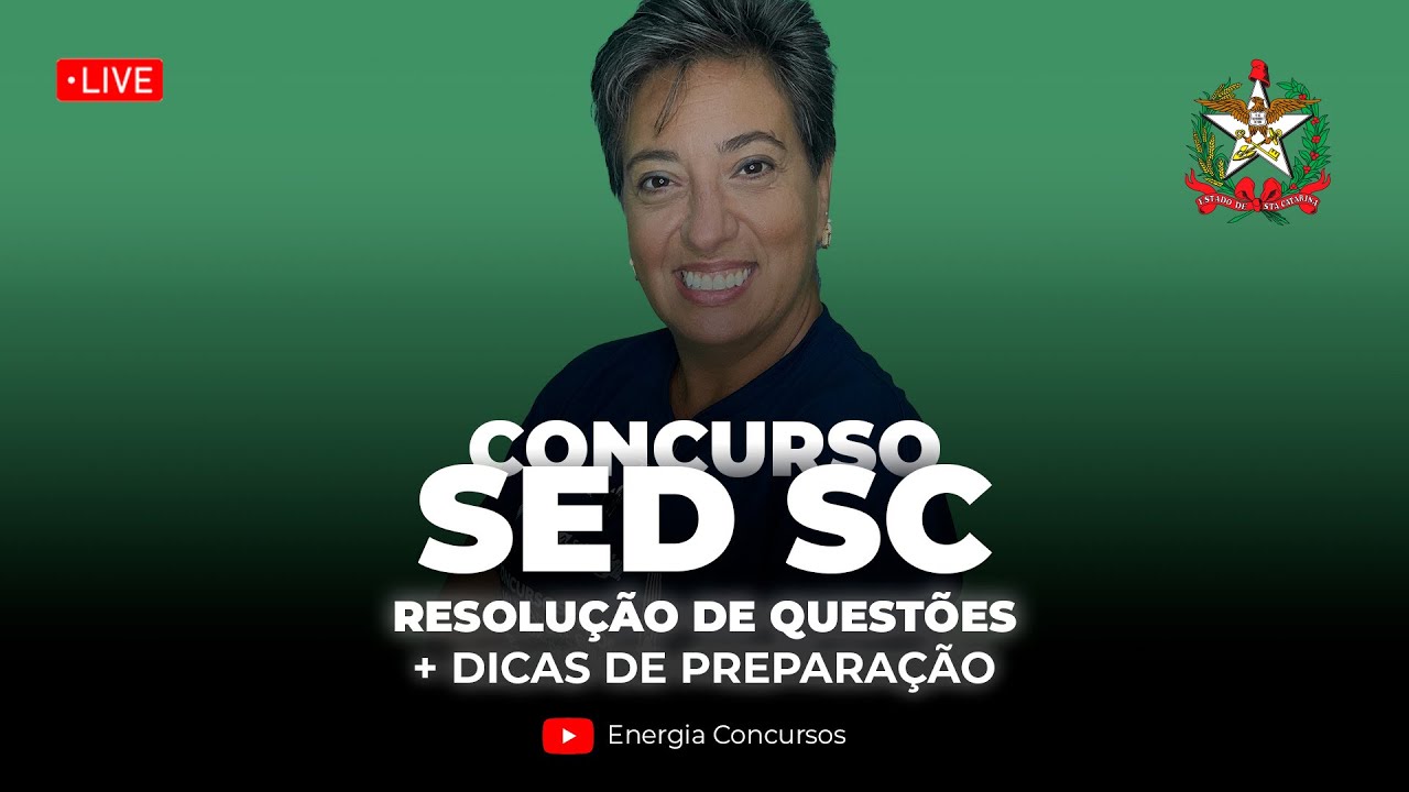 Maratona de questões SED SC