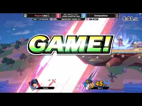 Ben L vs Krampusklaus - Top 8: Losers Quarters - Smashpoint #13: HDR Singles