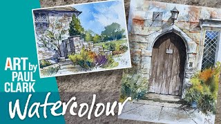How to Paint an Old Priory in Watercolour