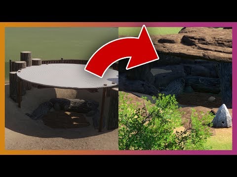 🦁 Aardvark Habitat FIX! | Pimp My Habitat | Planet Zoo Speed Build