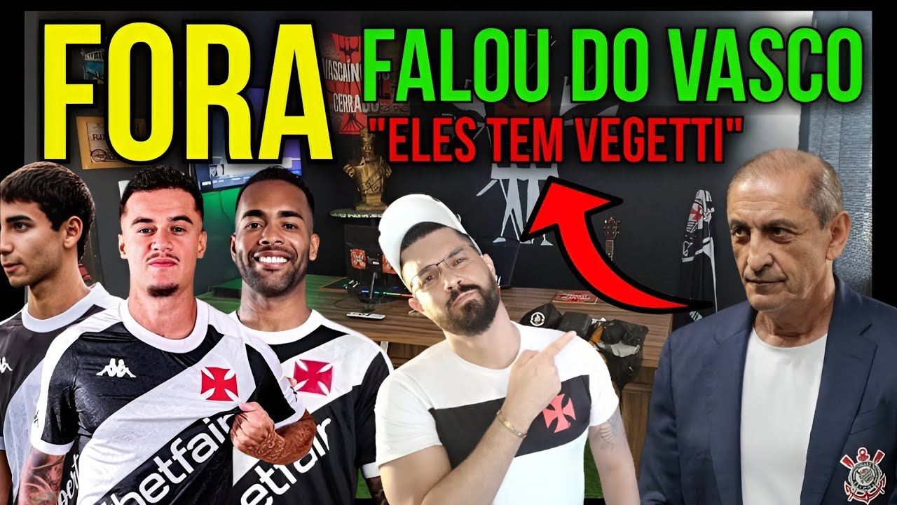 🚨CORINTHIANS PERDE E RAMON DESABAFA/VASCO PODE IR A 8°/TRIO FORA DO JOGO/JANELA INÚTIL ATÉ AQUI...