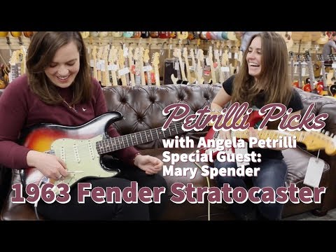 Petrilli Picks: 1963 Fender Stratocaster | Special Guest: Mary Spender at Norman's Rare Guitars