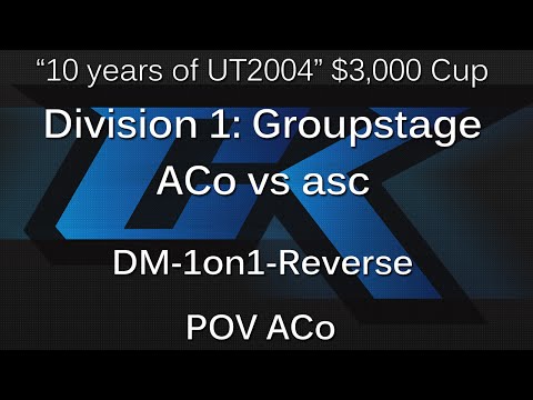 [cK cup #14] ACo vs asc - Div 1 Groupstage - Reverse POV ACo ~ cluex.org