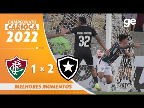 FLUMINENSE 1 X 2 BOTAFOGO | MELHORES MOMENTOS | SEMIFINAL CARIOCA 2022 | ge.globo
