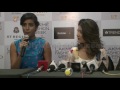 Sarah Jane Dias On Ramp For Aditi Holani At Lakme Fashion Week 2016