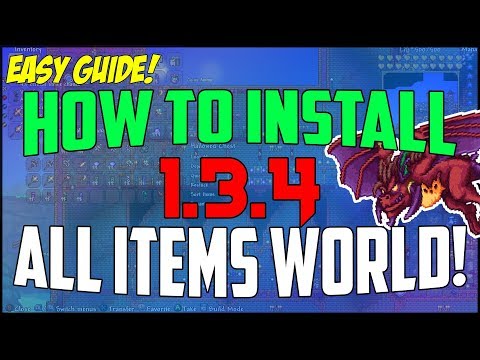 How To Download/Install 1.3.4 "ALL ITEMS WORLD!" for XBOX ONE/360 + Download Links! (EASY GUIDE)
