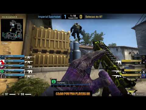 CSGO POV Imperial Fallen (25/6) vs SELECAO DO BT (Inferno) @ IEM Brazil 2023 - S.A Open Qualifier #2