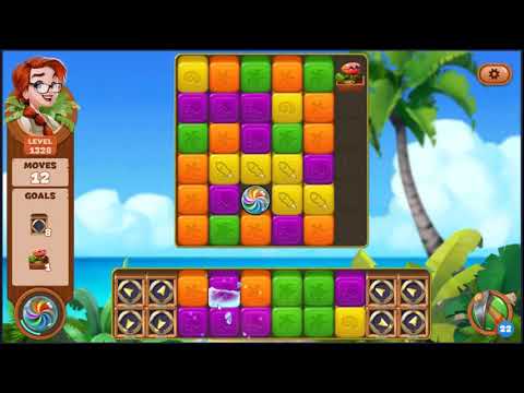 Lost Island Blast Adventure Level 1328 - NO BOOSTERS 🏝️ | SKILLGAMING ✔️