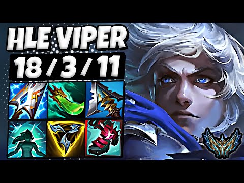 Ezreal vs Kaisa ADC [ HLE Viper ] Rank #3 Korea Challenger 25.3 ✅