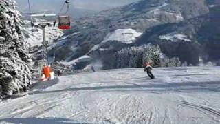 preview picture of video 'Skiën in de bergen van Alpendorf en Wagrain'