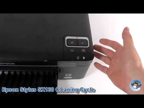 Epson Stylus SX130: How to do Printhead Cleaning Cycles and Improve Print Quality