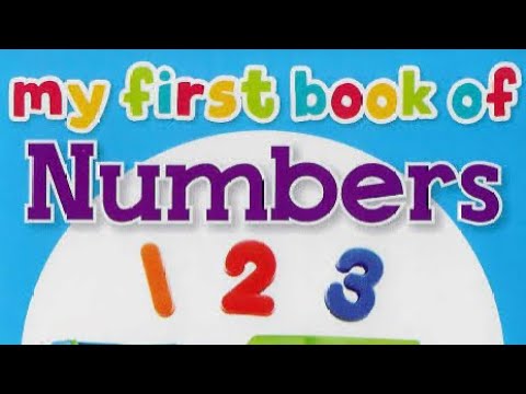 My very first book of numbers learning & educational videos read aloud story books read along fun