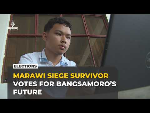 Marawi siege survivor casts first vote in Philippines’ Bangsamoro election