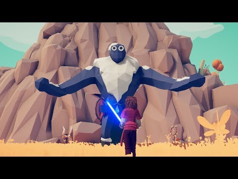 STAR WARS JEDI vs ALL UNITS - Totally Accurate Battle Simulator TABS
