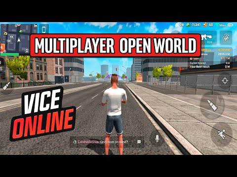 VICE ONLINE Gameplay Open World Multiplayer GTA Clone - YouTube