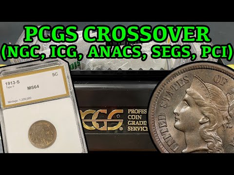 Crossover PCGS Challenge - NGC, ANACS, ICG, SEGS, and PCI Coin Grading Attempt and Results!! (+More)