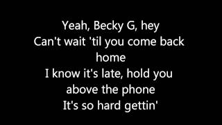 Wish You Were Here Ft. Becky G - Cody Simpson (Lyrics)