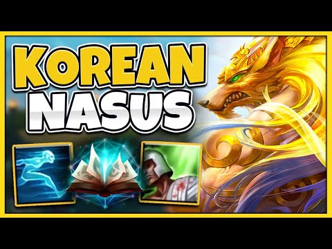 THIS NEW NASUS BUILD IS DESTROYING KOREAN HIGH-ELO! LITERALLY TOO BROKEN!! - League of Legends
