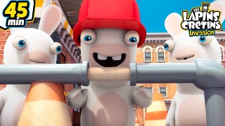 Download lagu Les lapins sont-ils devenus ... intelligents ?! 😱 | Les Lapins Crétins Invasion 🐰 | Dessin animé mp3
