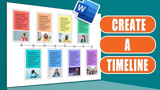 How to create a timeline in Word - Easy tutorial