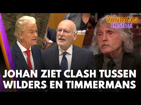 Johan Derksen trekt conclusie na zien van clash tussen Geert Wilders en Frans Timmermans