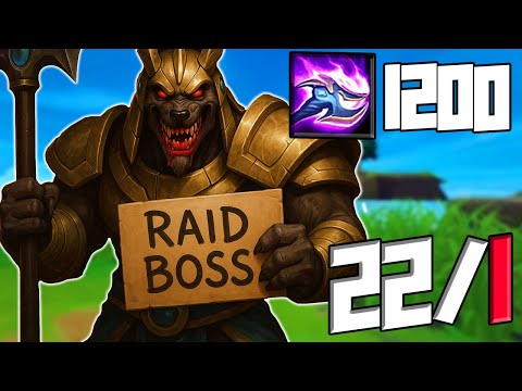 1200 STACKS JUNGLE NASUS IS THE FINAL RAID BOSS