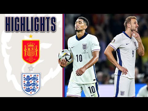 ⏮️ Late Heartbreak For The Three Lions | Spain v England | UEFA Euros 2024 | Highlights