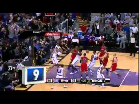 Omri Casspi's Sheket B'vakasha Slam Dunk