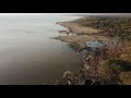 Idyllic DRONE SHOT At LAKE EYASI In Tanzania Africa 2022