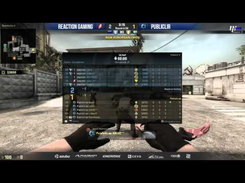 $2,500 RGN European Open Ro16   Reaction Gaming vs Publiclir se bo3 Map 1 Cache