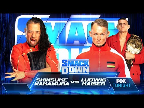 Shinsuke Nakamura Vs Ludwig Kaiser - WWE Smackdown 22/07/2022 (En Español)