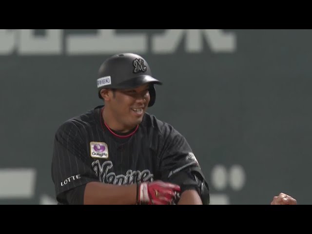 【4回表】1点差に迫るマリーンズ・井上のタイムリーヒット!! 2020/7/15 F-M