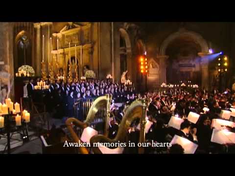 Andrea Bocelli - Sacred Arias - Va pensiero - with English subtitles